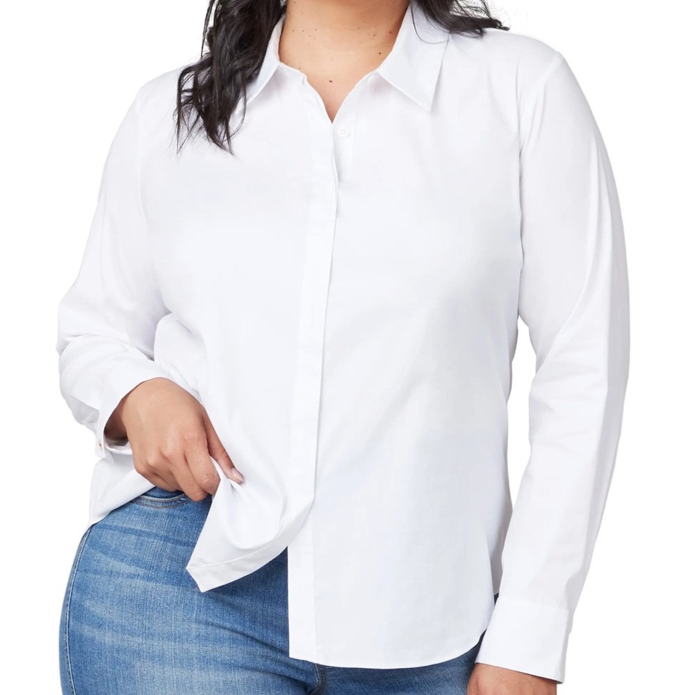 Spanx poplin shirt